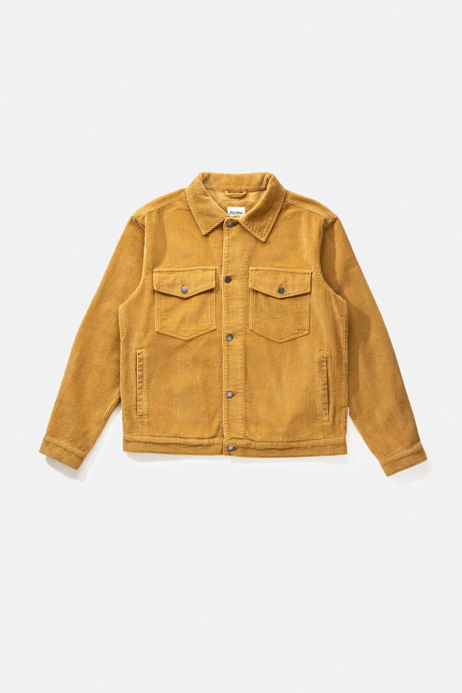 Cord Trucker Jacket Camel