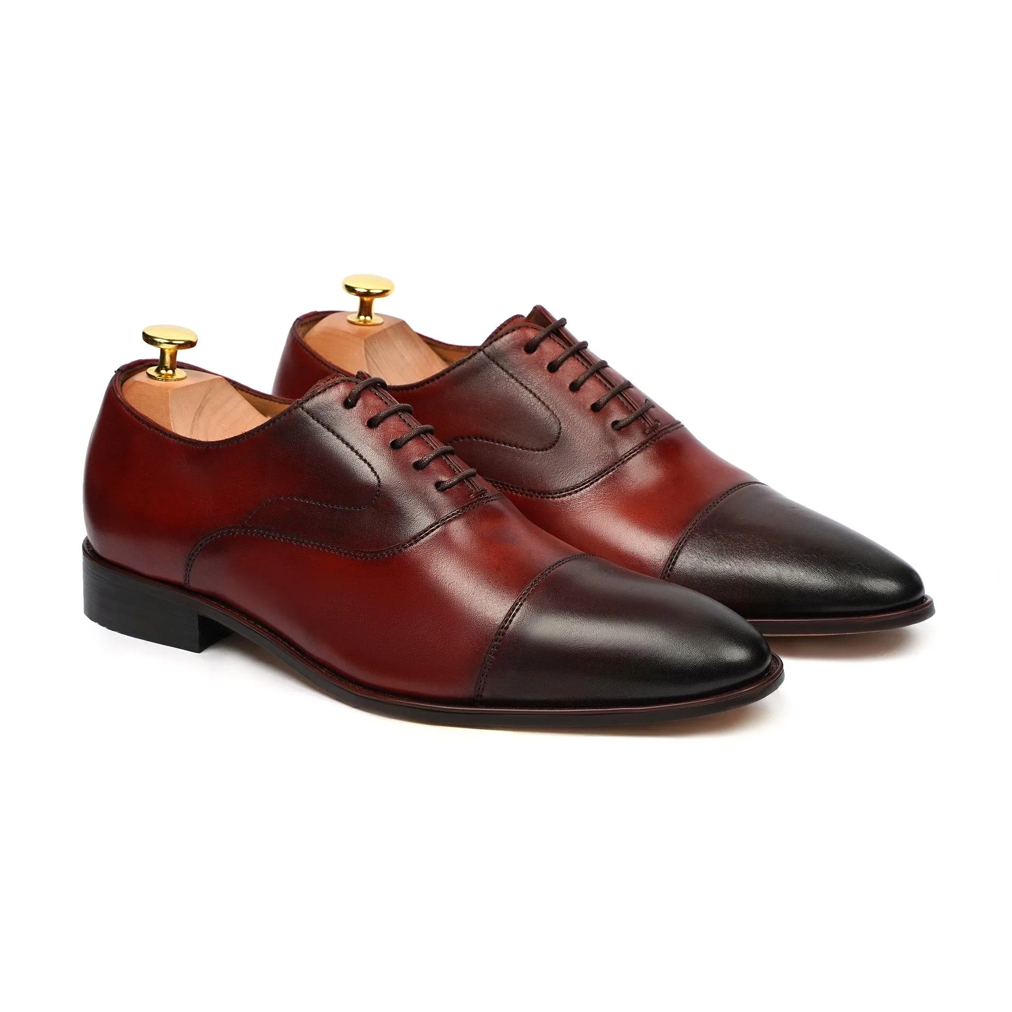 Cottbus Burnish Oxblood Oxford Shoes