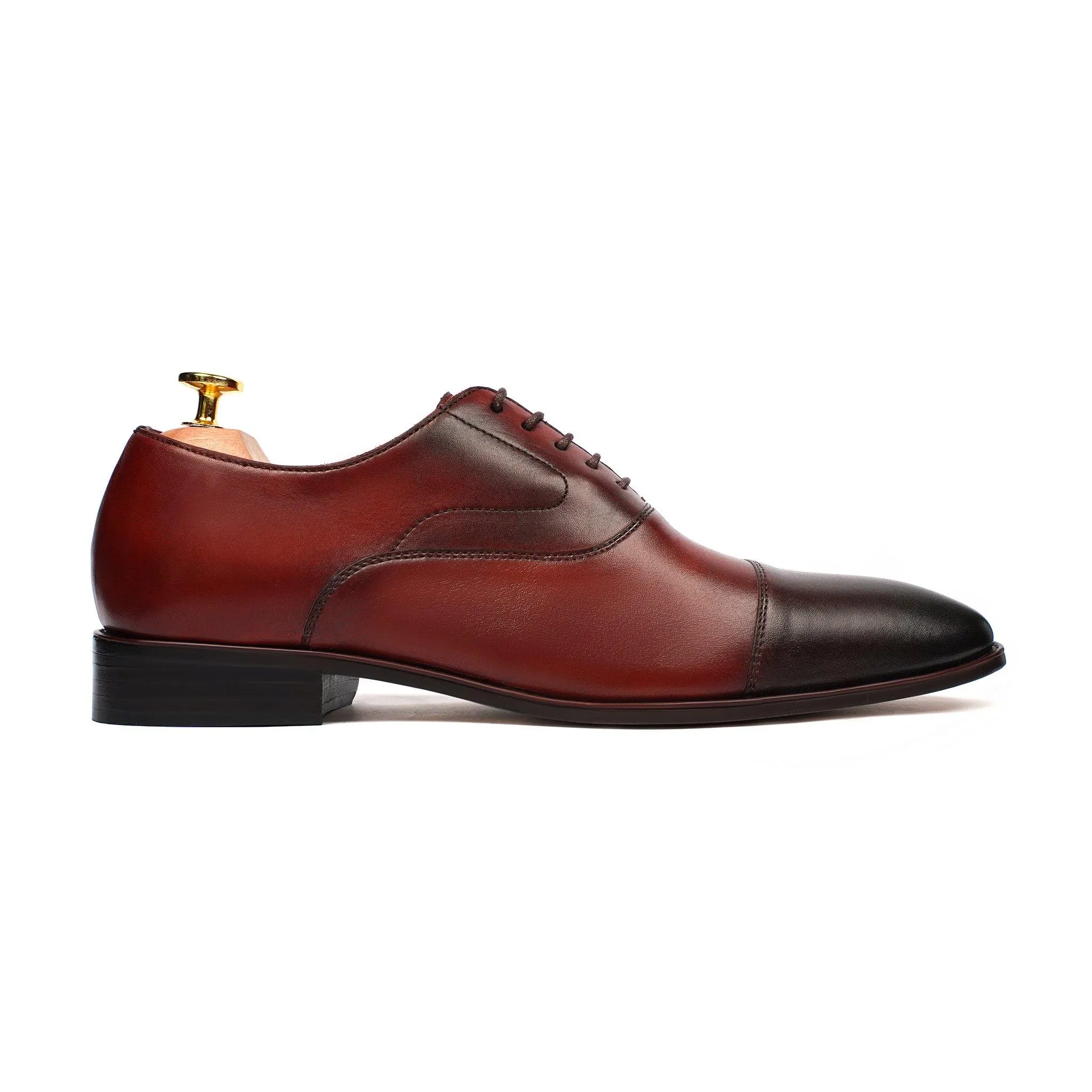 Cottbus Burnish Oxblood Oxford Shoes