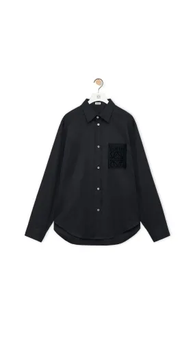 Cotton Black Shirt