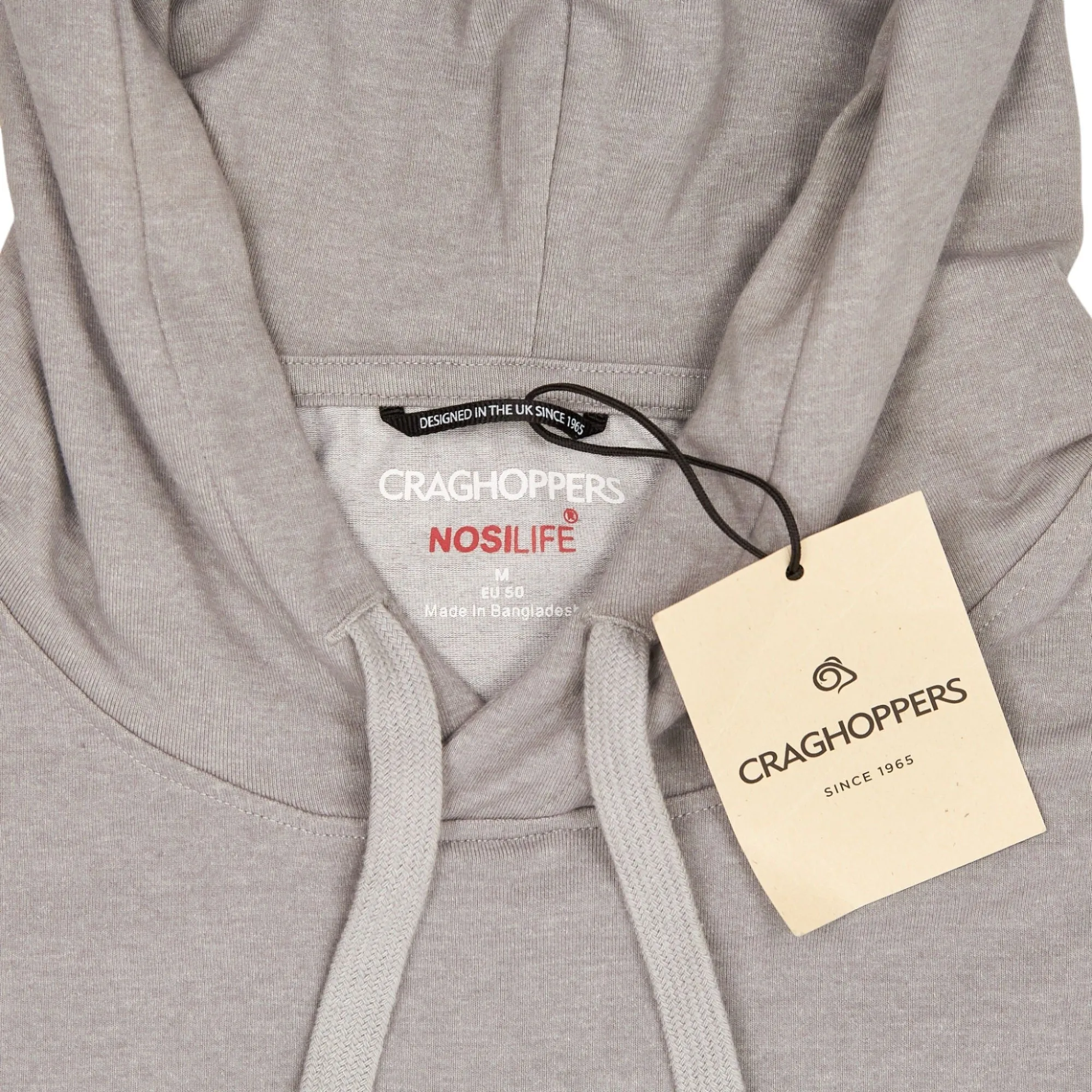 Craghoppers Grey NosiLife Hoodie