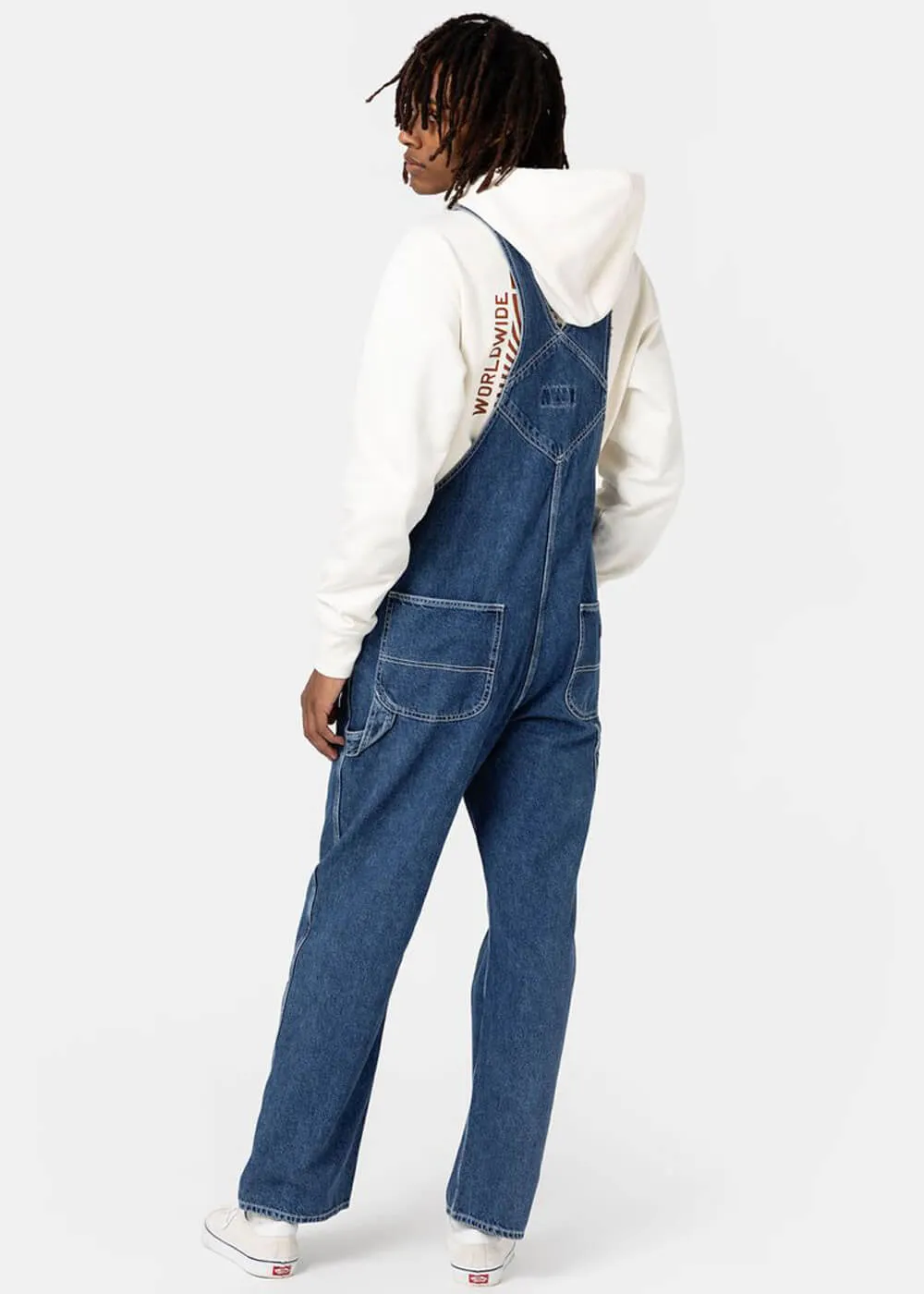 Dickies Men's Bib Dungarees Denim