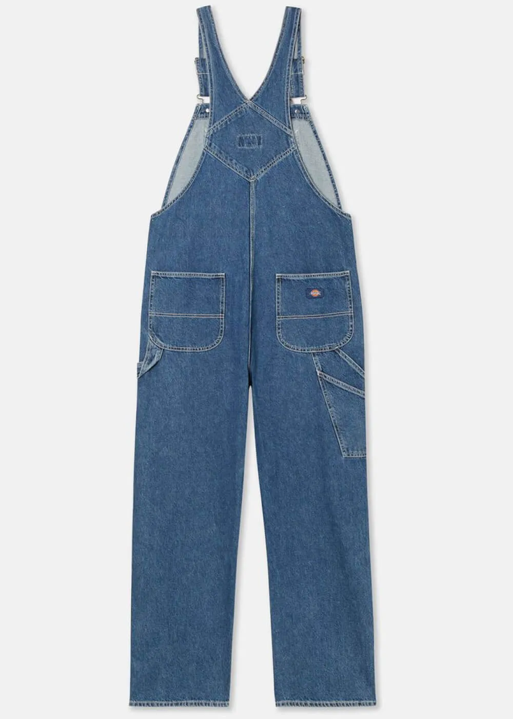 Dickies Men's Bib Dungarees Denim