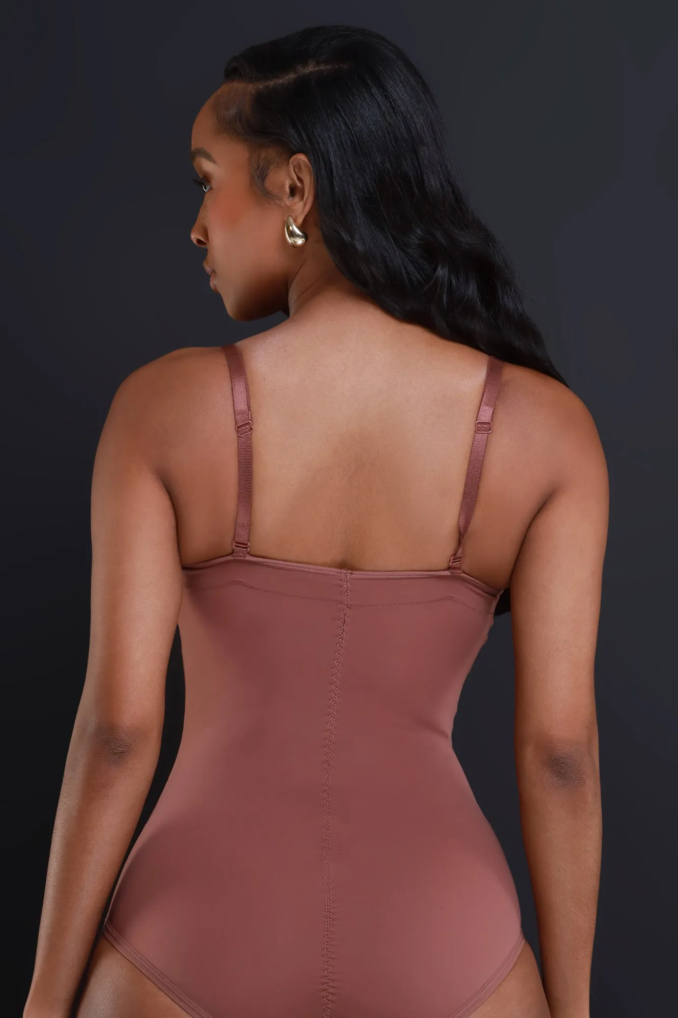 Doctored Form Shapewear Bodysuit - Brown No. 124