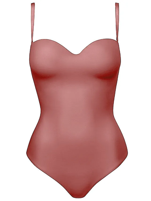 Doctored Form Shapewear Bodysuit - Brown No. 124