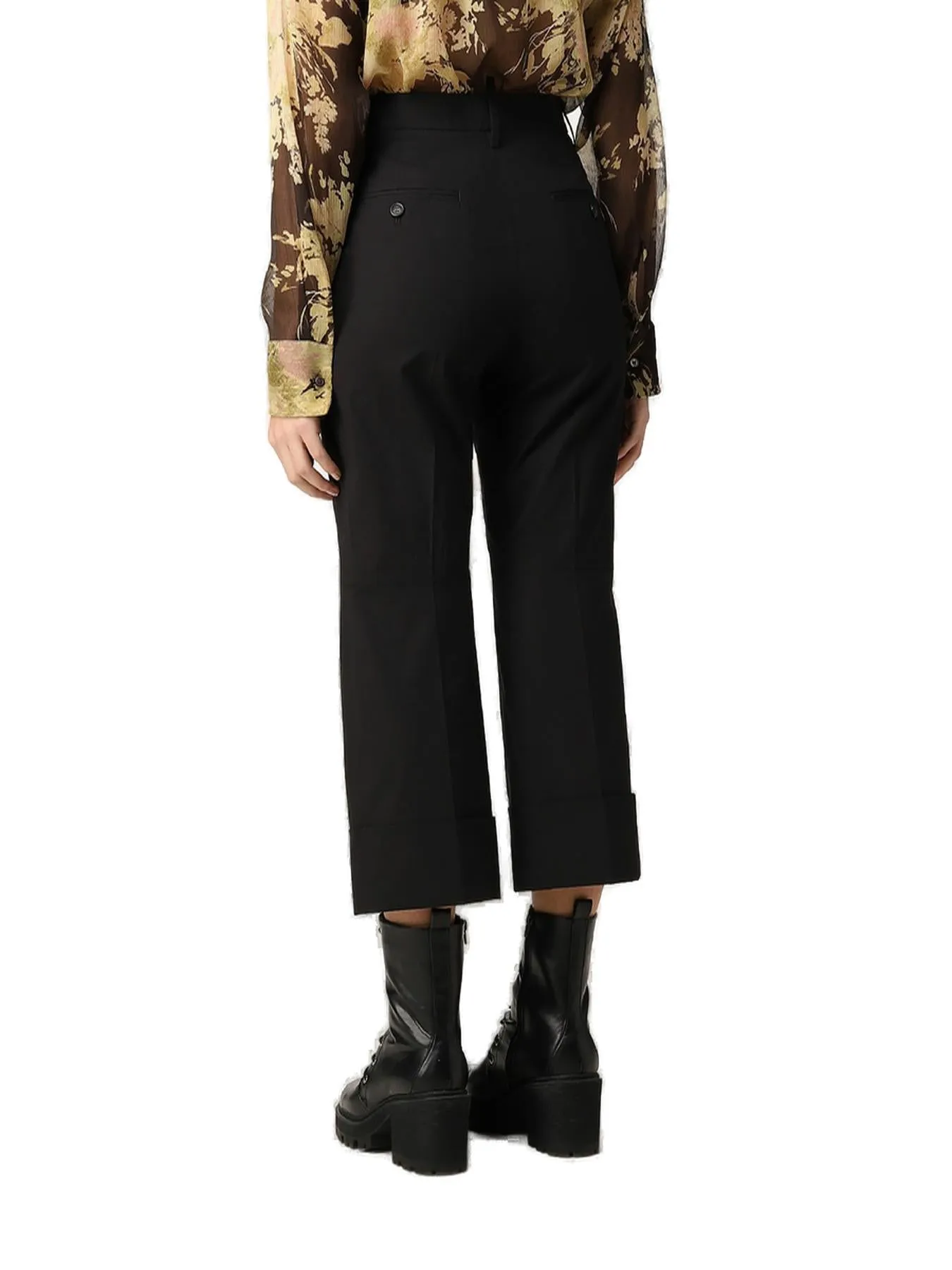 Dsquared2 Cropped Pants High-Waist