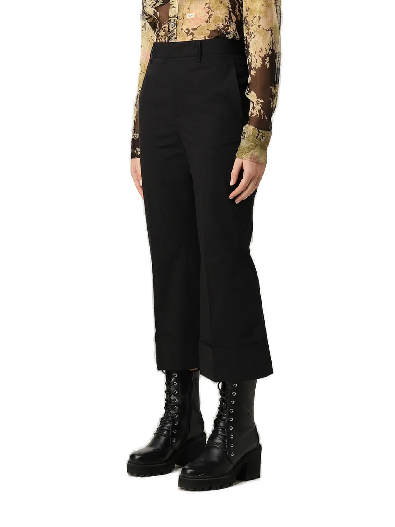 Dsquared2 Cropped Pants High-Waist