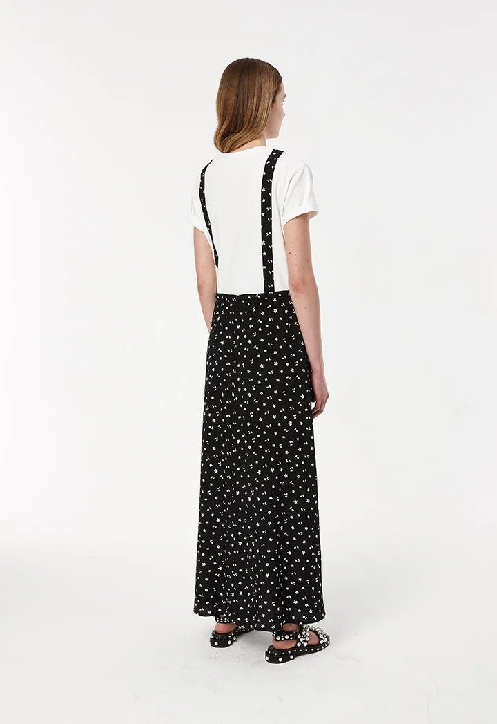 Dungaree Maxi Dress