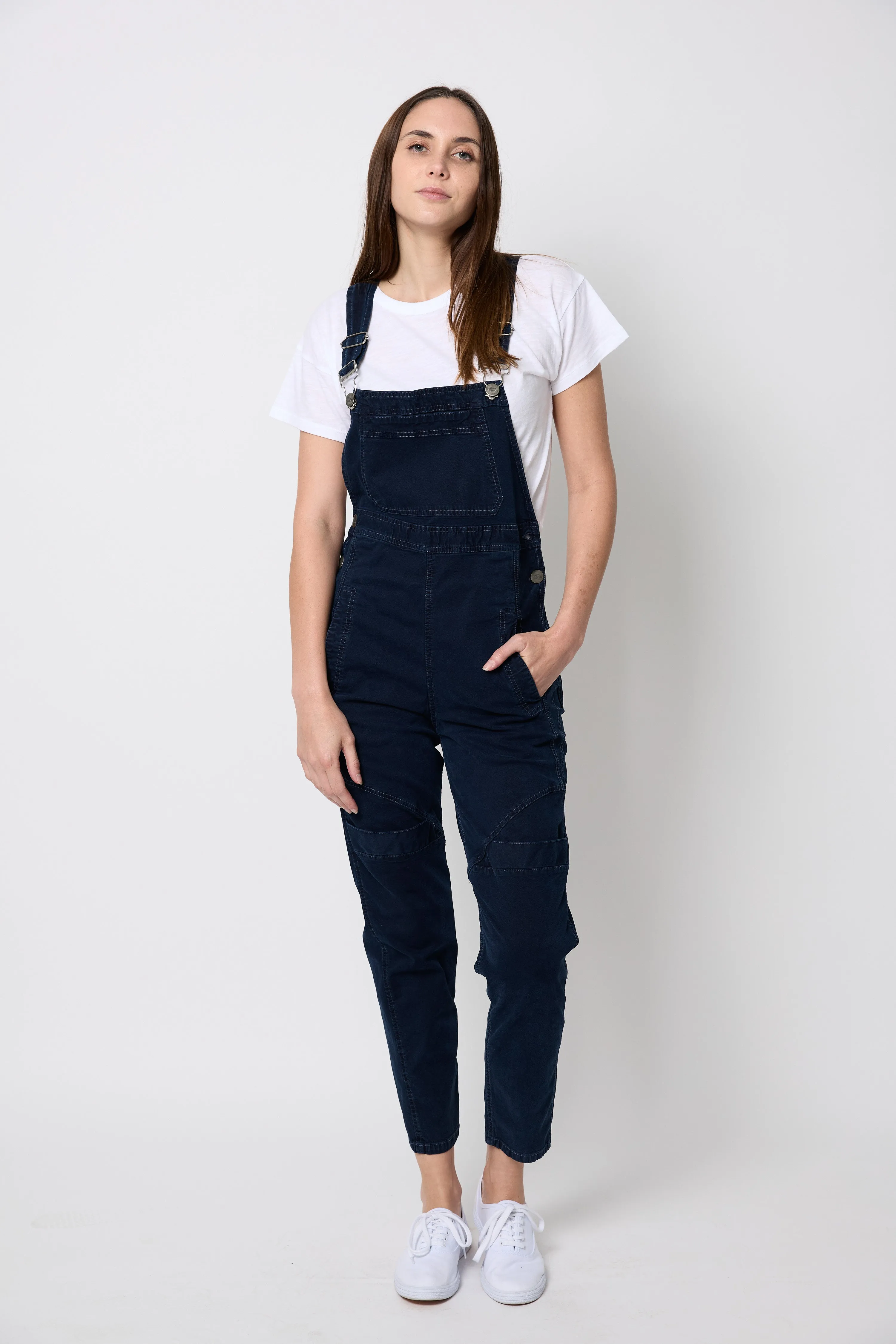 Dungarees in Indigo