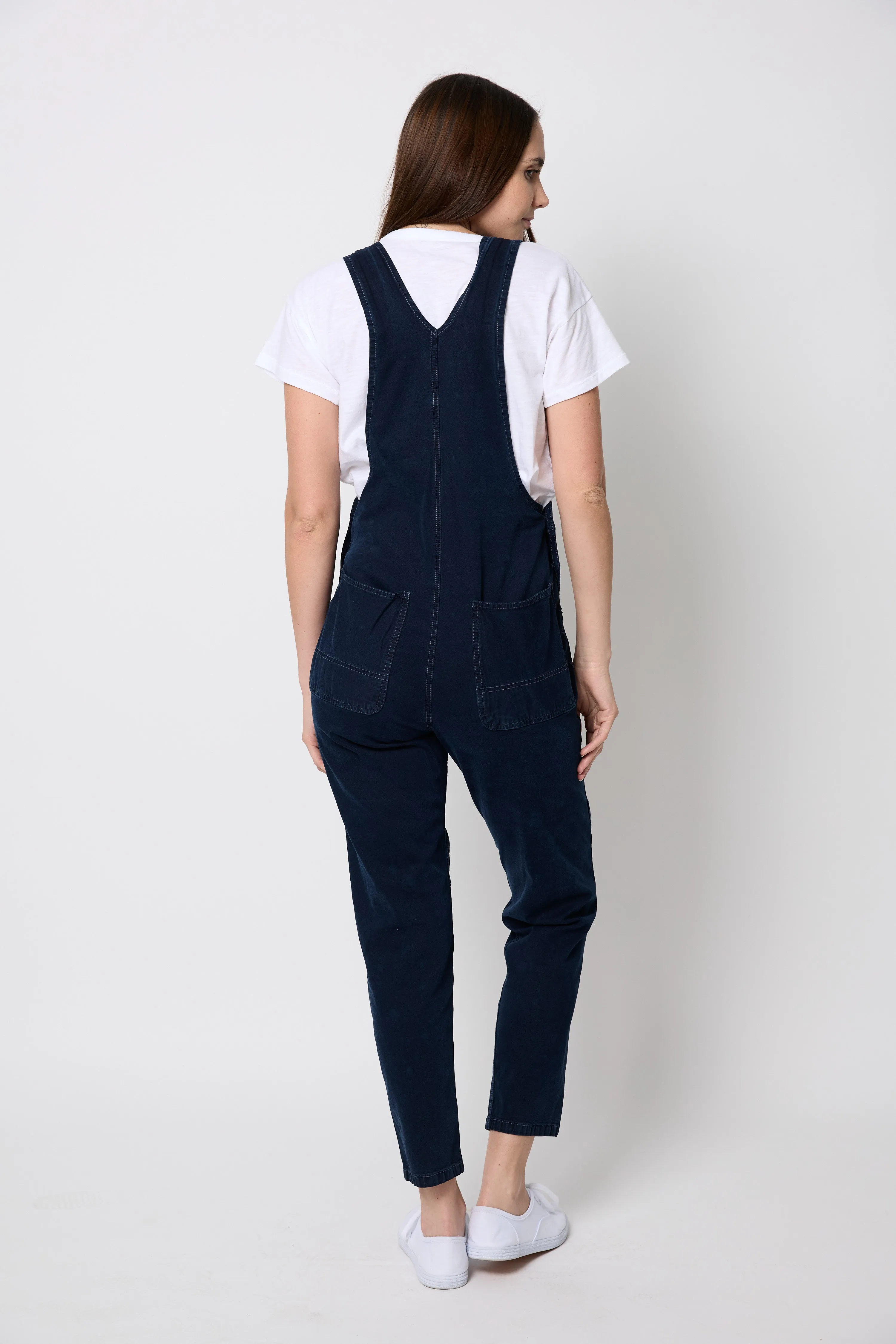 Dungarees in Indigo