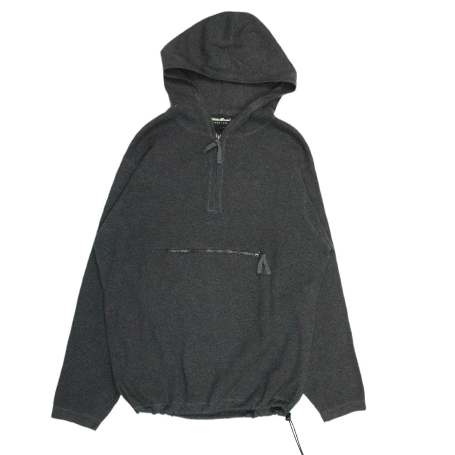 Eddie Bauer Grey Plain Knit Hoodie