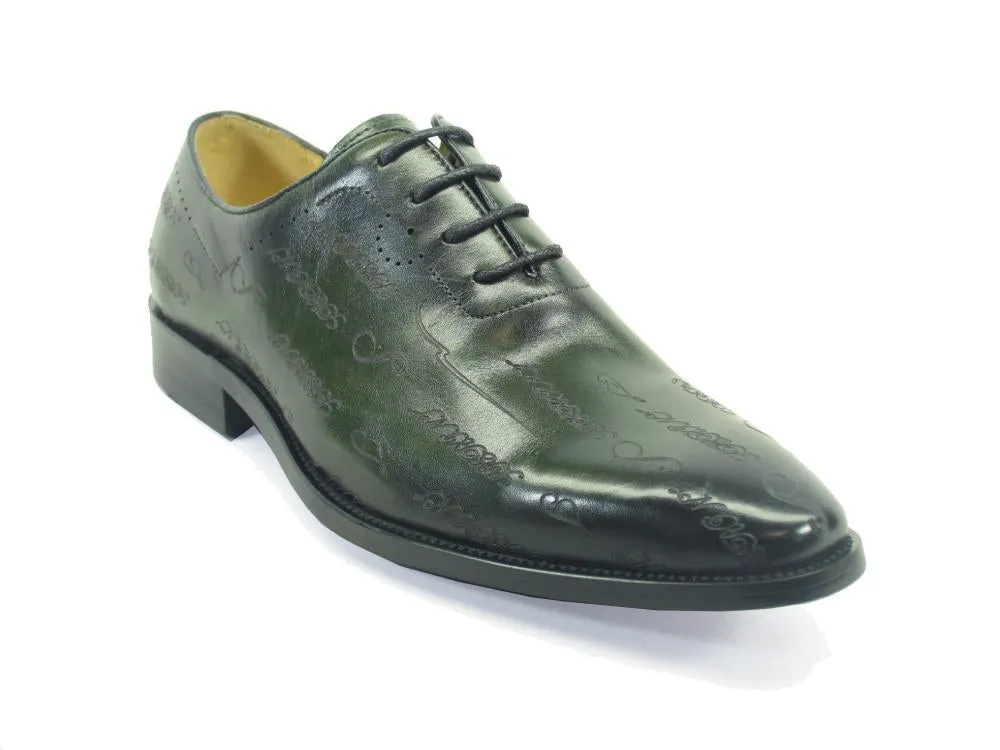 Embossed Leather Oxford