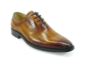 Embossed Leather Oxford