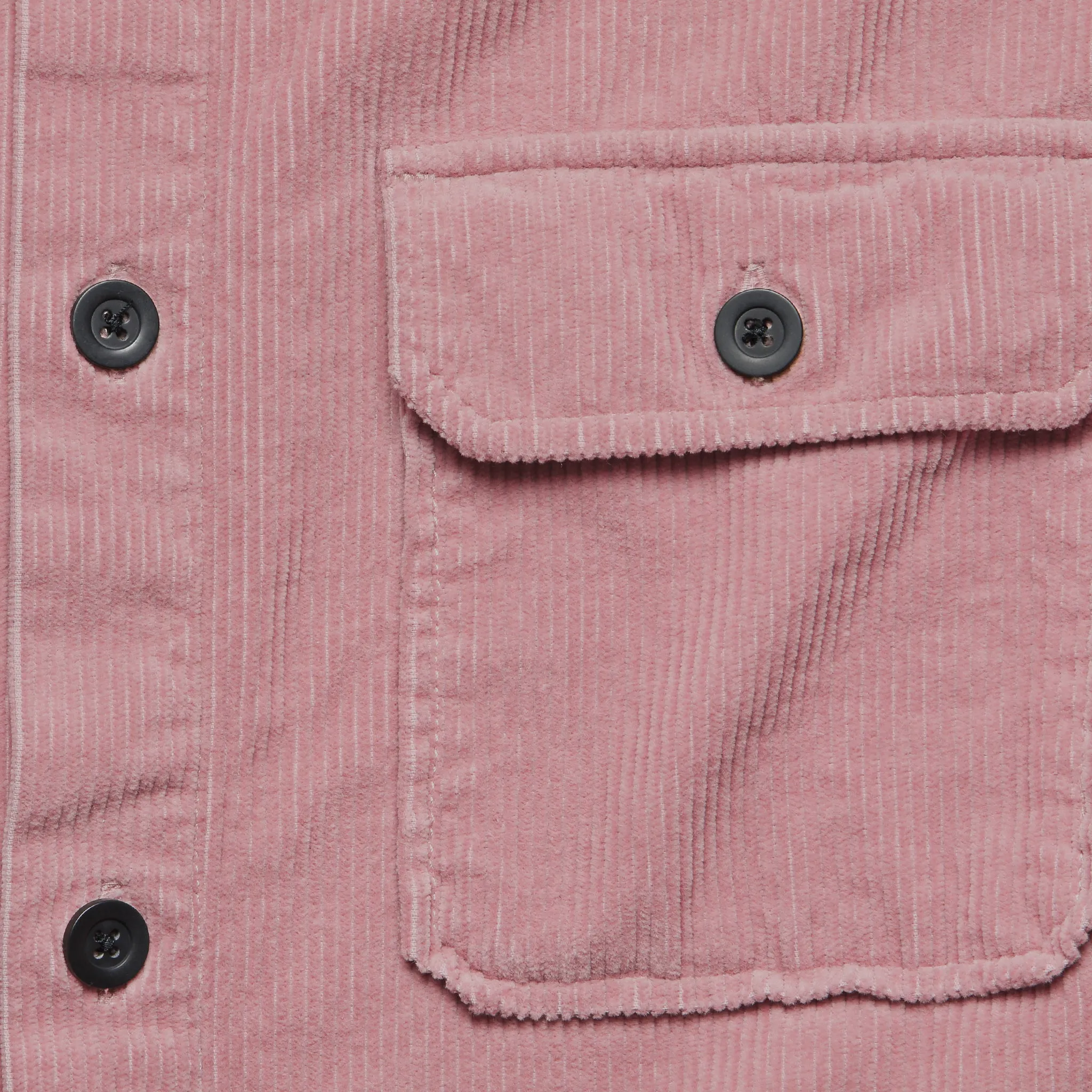 Erie Shirt Jacket - Blush