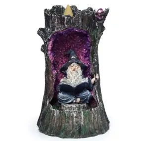 Fantasy LED Backflow Incense Burner - Wizards Crystal Cave BACK49