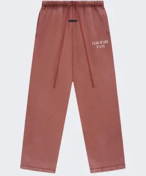 Fear of God Heavy Fleece Relaxed Sweatpant Crimson