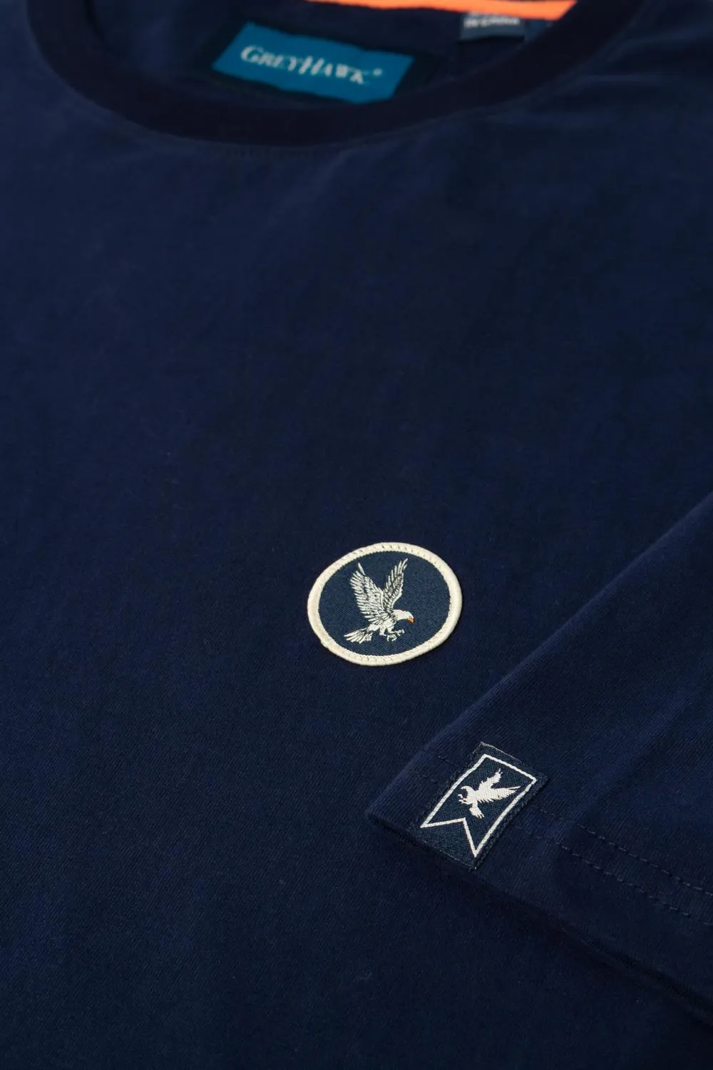 Grey Hawk Essential Logo T-Shirt - Navy Peacoat