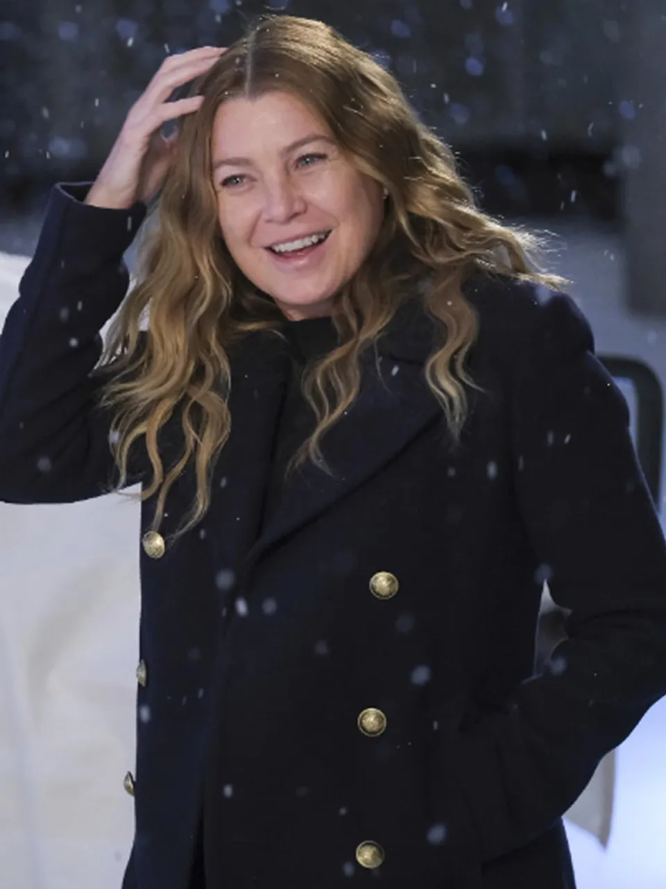 Grey’s Anatomy Dr. Meredith Grey Black Peacoat