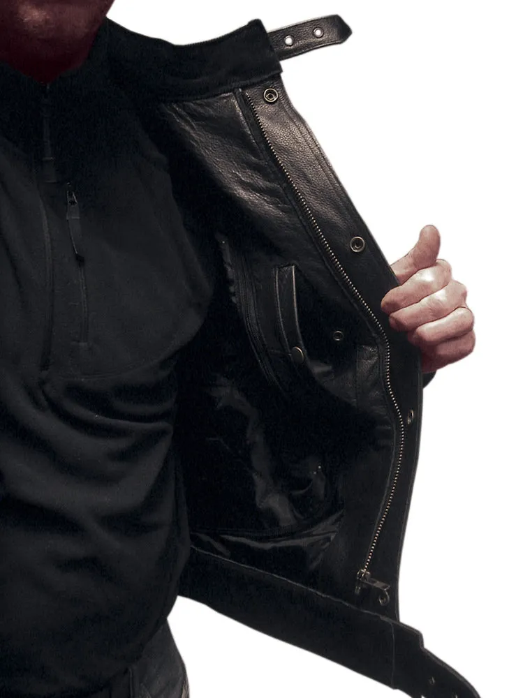 GTH LEATHER ROADSTER JACKET