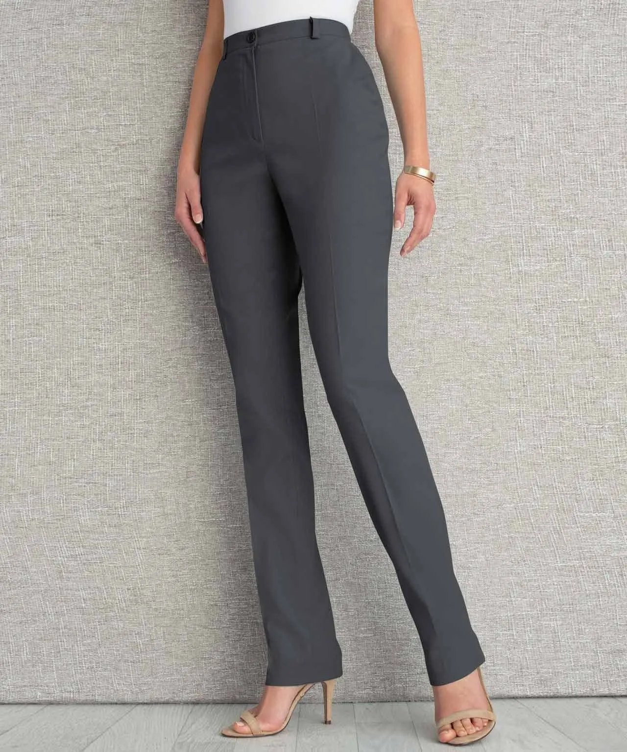 High Waist Tapered Trousers