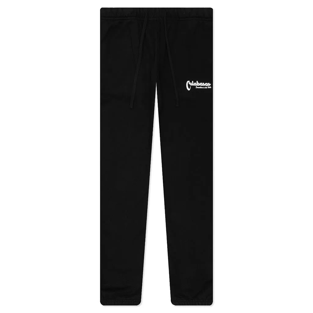 Hills Black Sweatpants