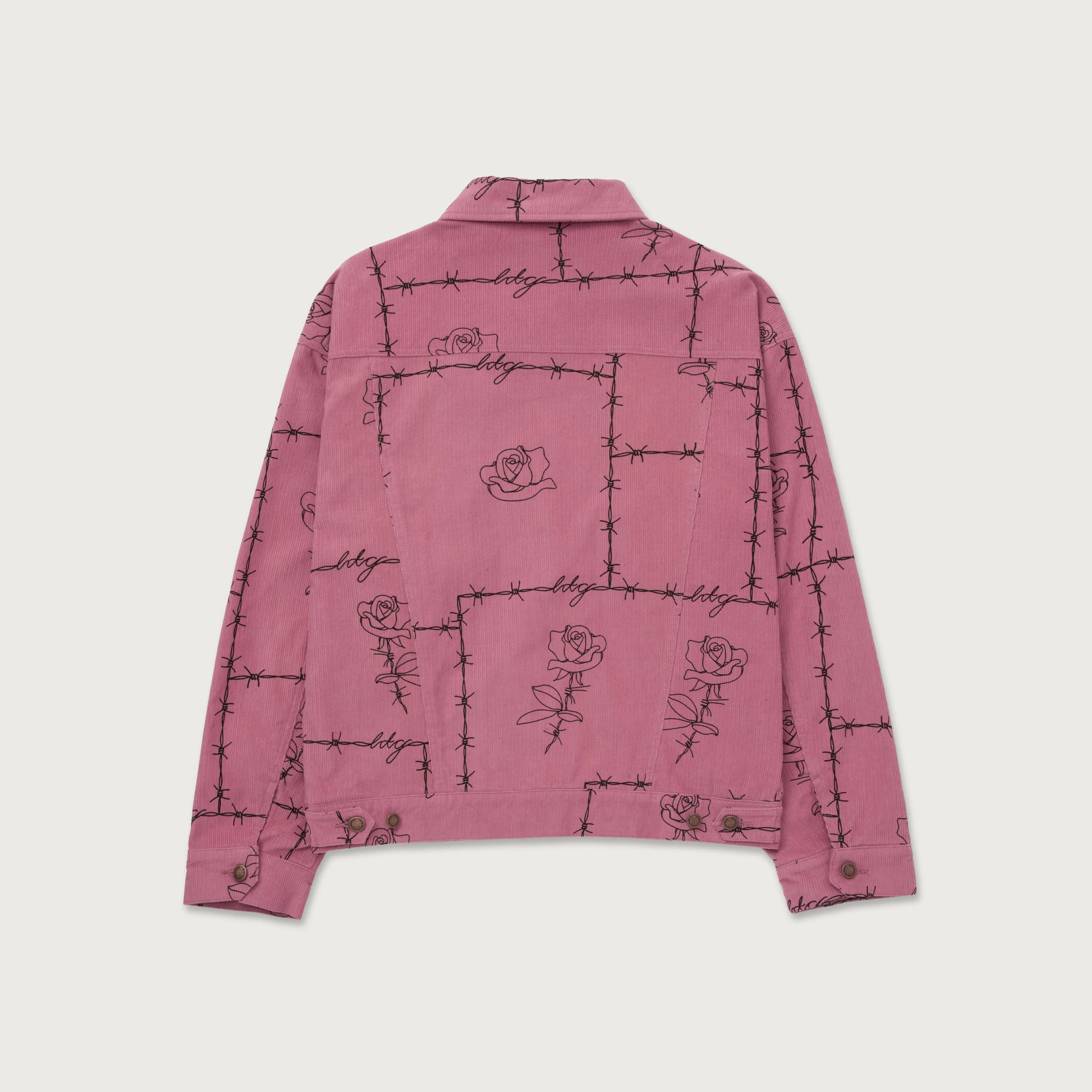 HTG Trucker Jacket - Mauve