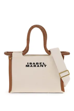 Isabel marant toledo tote bag PM0038FA A2X28M ECRU COGNAC