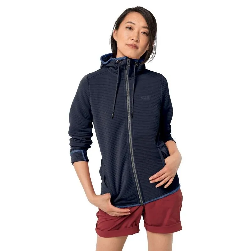 Jack Wolfskin  Modesto Hooded Jkt - Giacca in pile - Donna