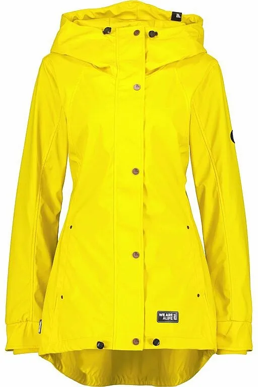 jacket ALIFE AND KICKIN Elma - Citron - women´s