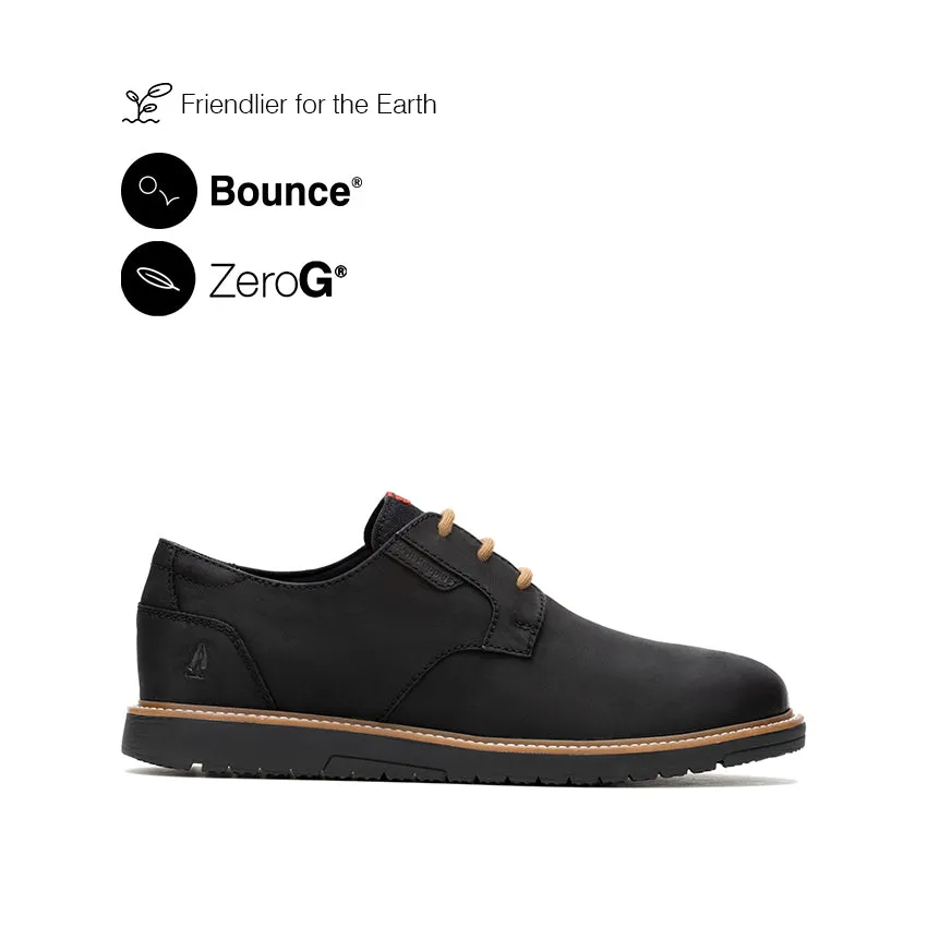 Jenson Oxford Shoes - Black Nubuck