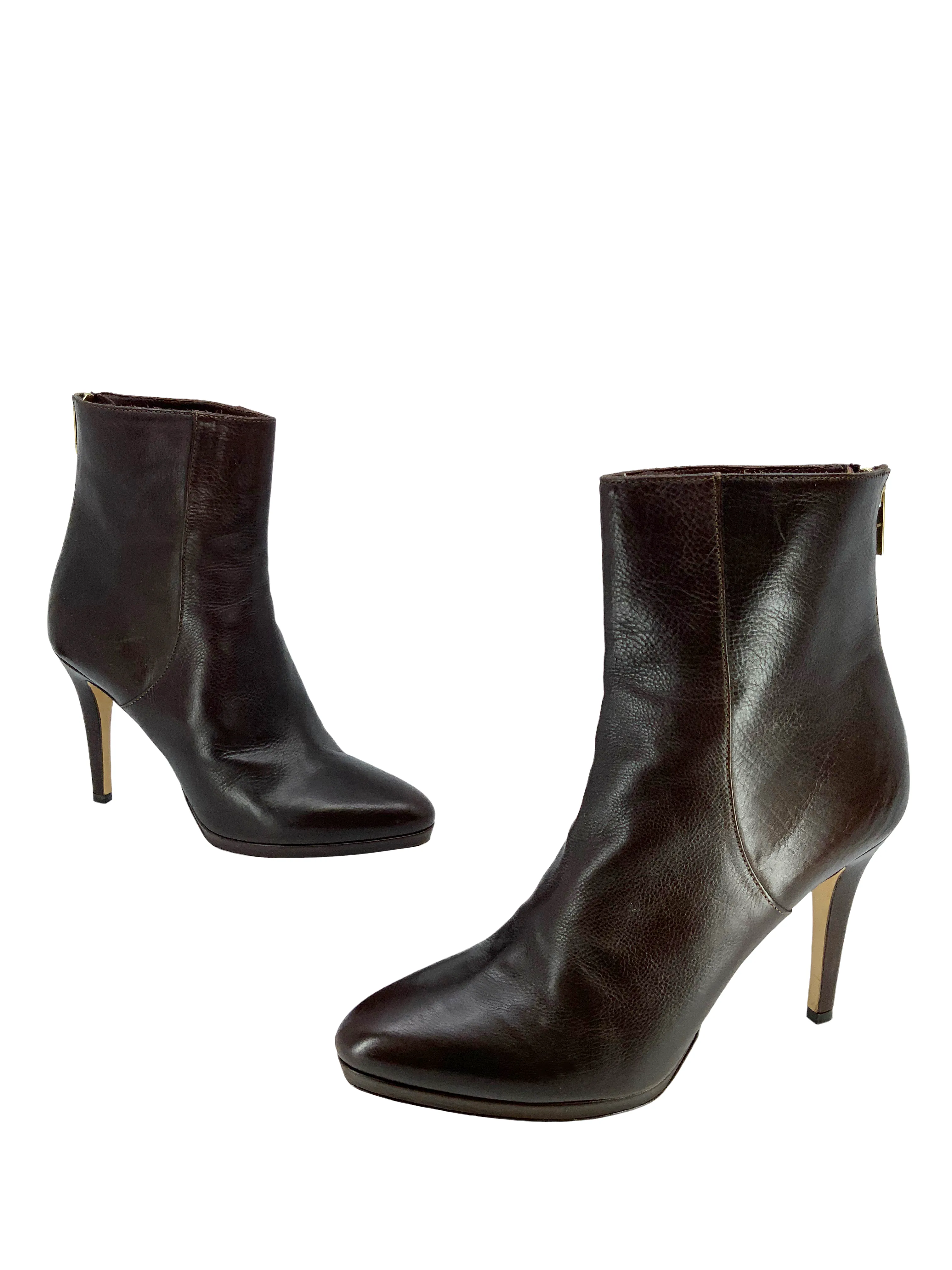 Jimmy Choo Brody Leather Ankle Boots Size 8 - Shop now.