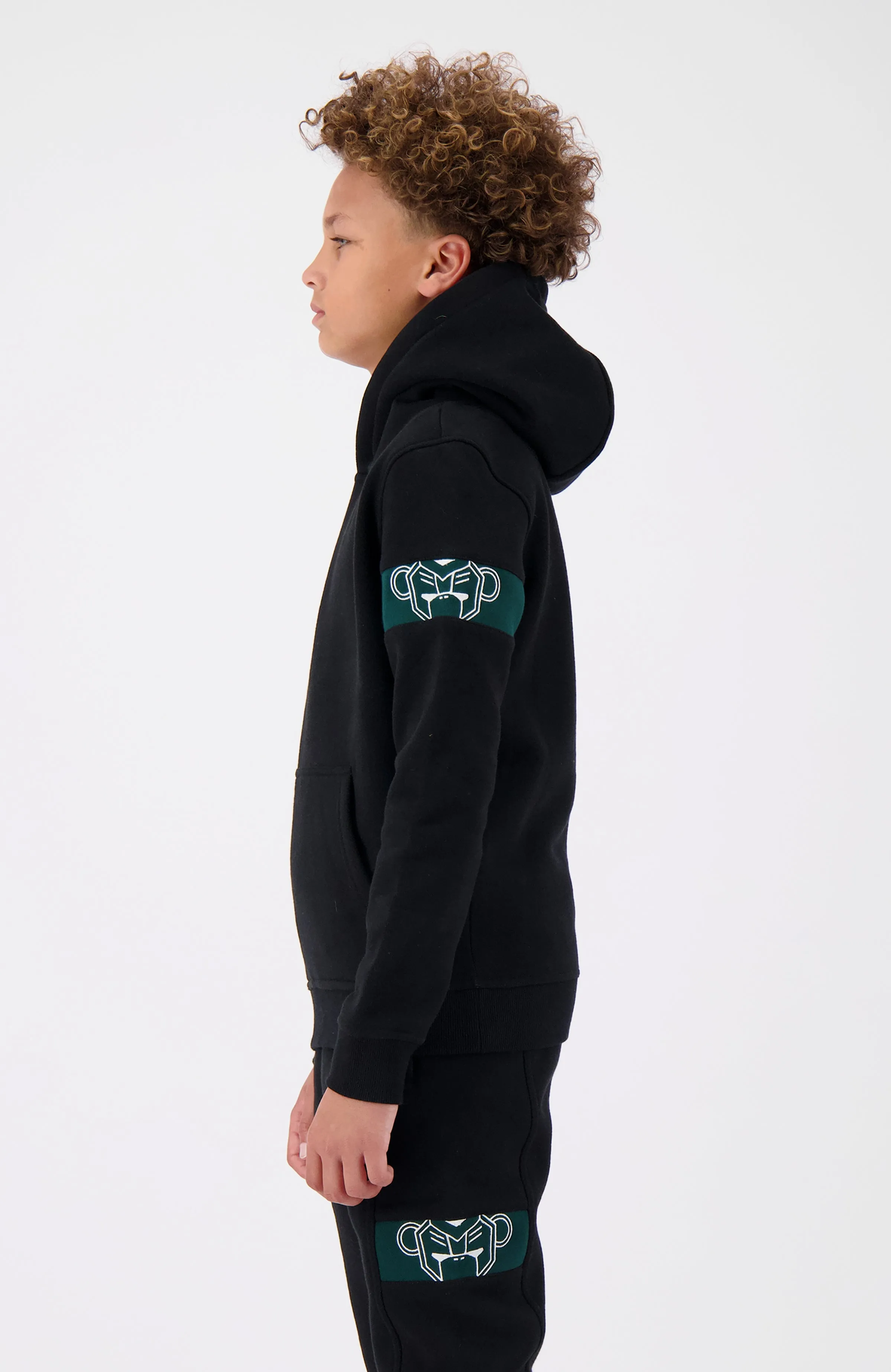 JR. COMMANDER HOODIE | Black