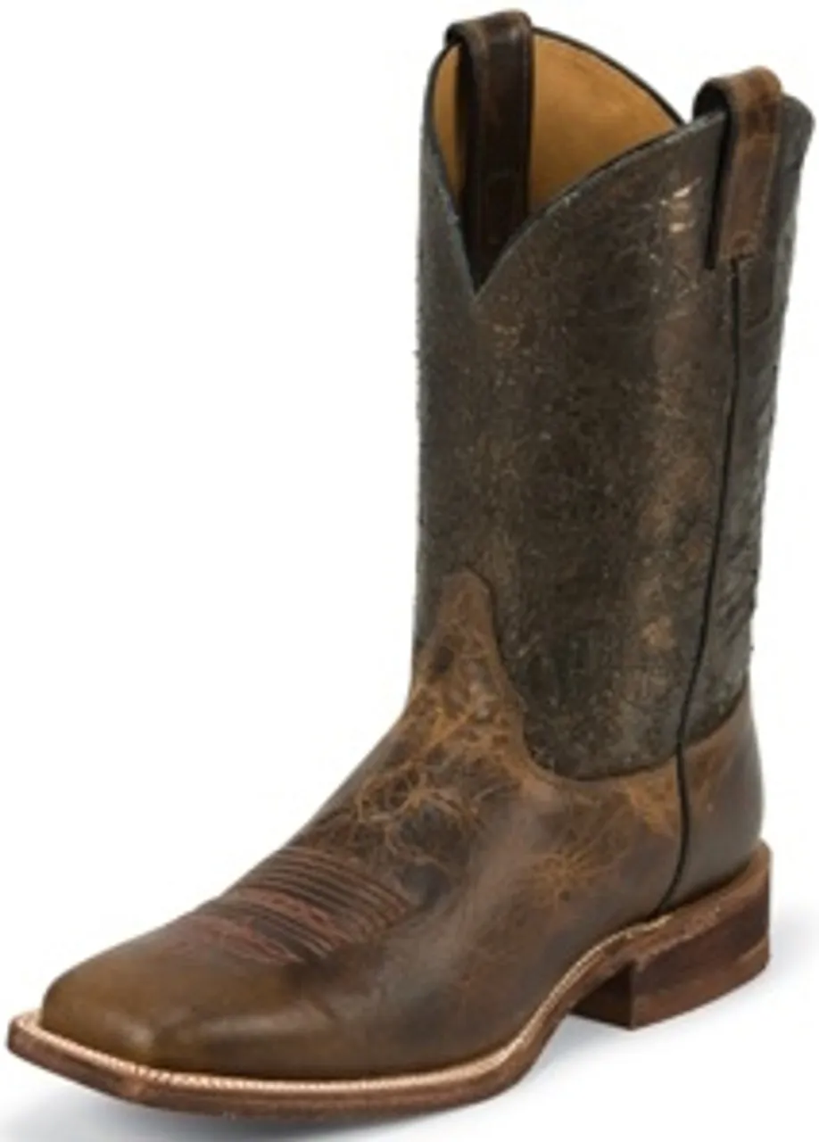 Justin Mens Boots BR316 11" AUSTIN METALLIC