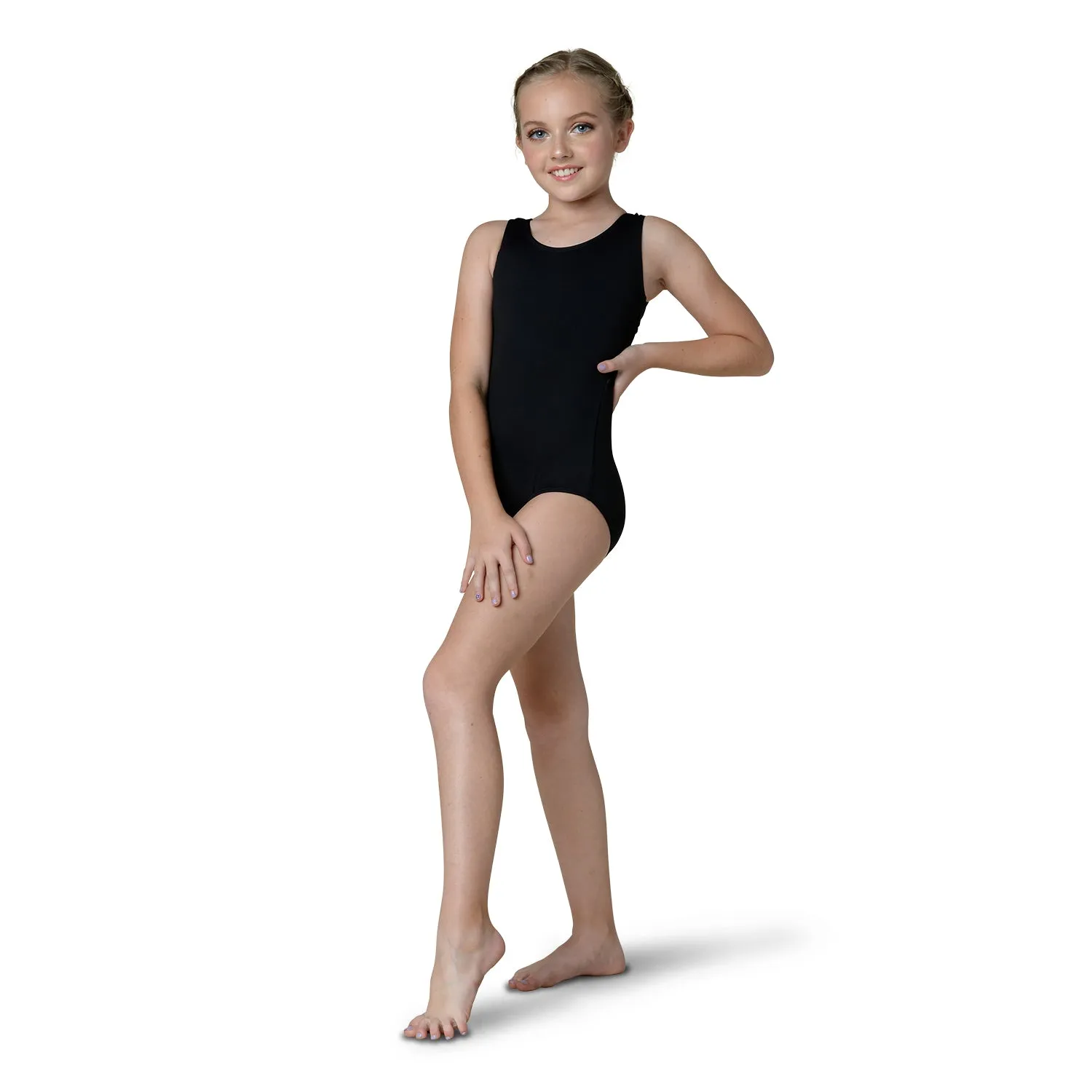 Kid's Infinity Lace Back Leotard - Darby - Google SEO Result