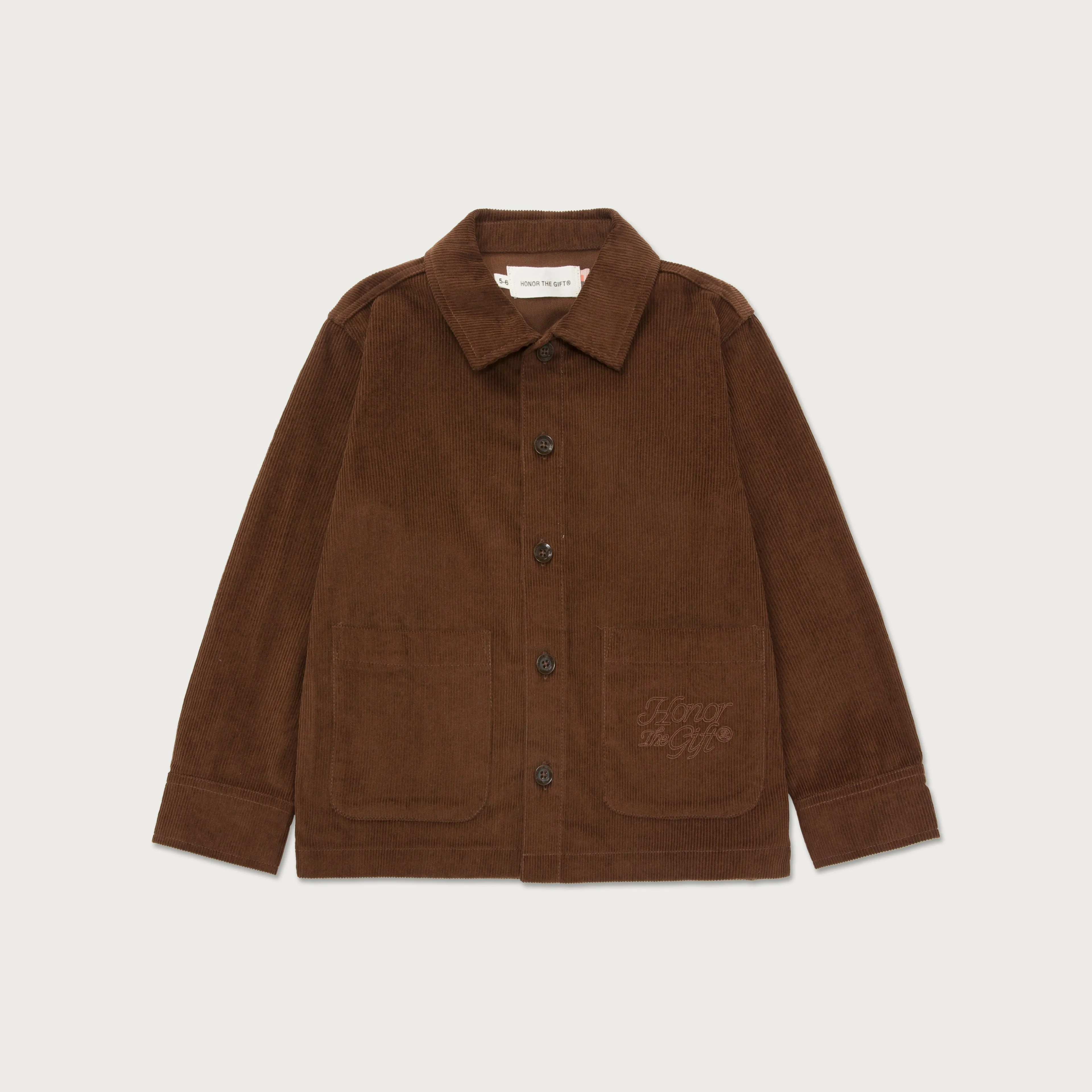 Kids Work Jacket - Brown