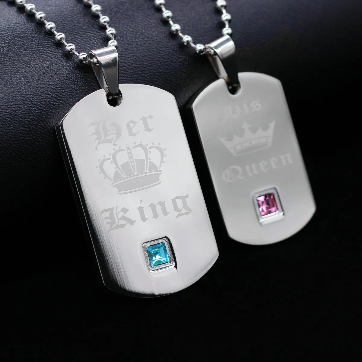 King and Queen Necklaces - Shop Now!