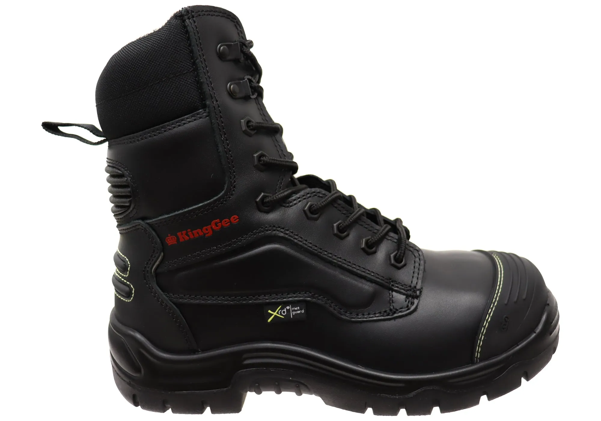 KingGee Mens Phoenix 8Z Met Safety Work Boots