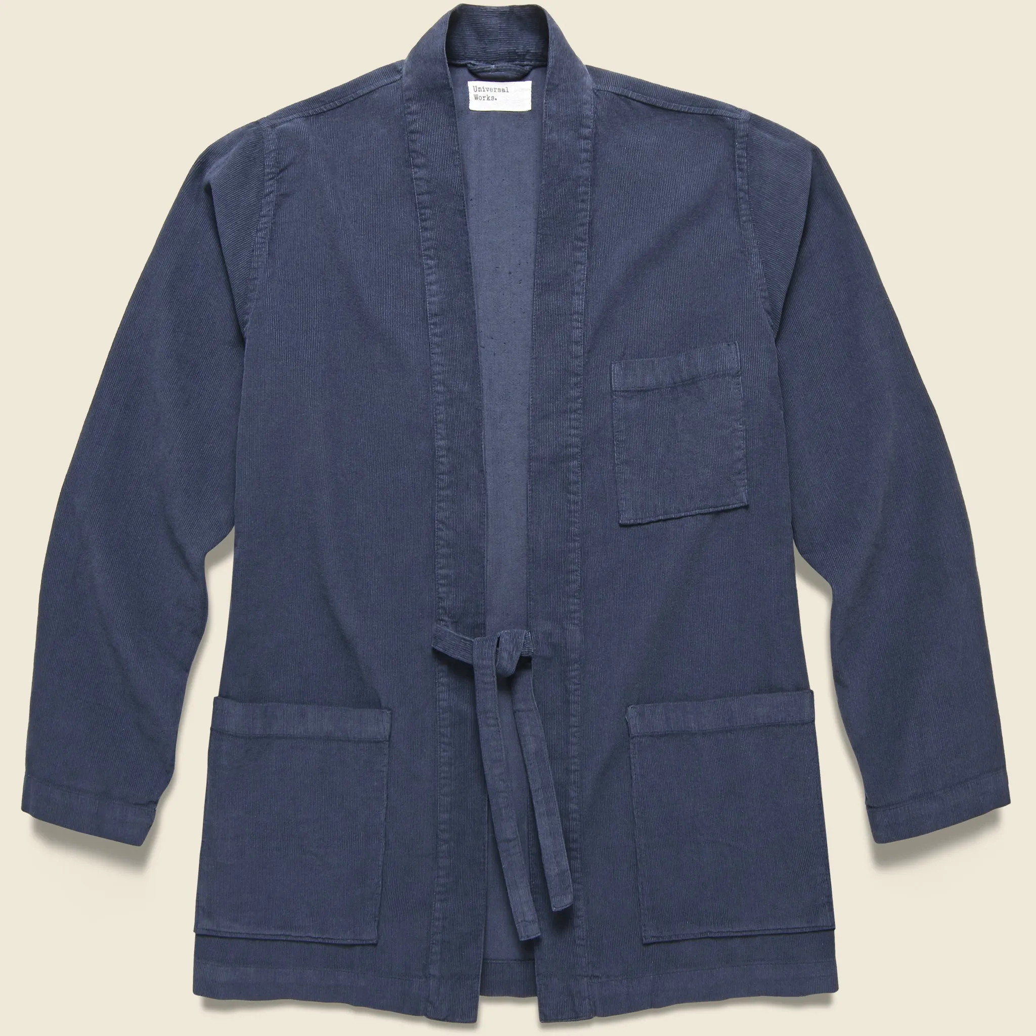 Kyoto Work Jacket - Navy Fine Cord