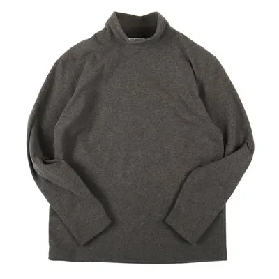 Lady White Co. Polar Fleece Mock Neck Grey Melange