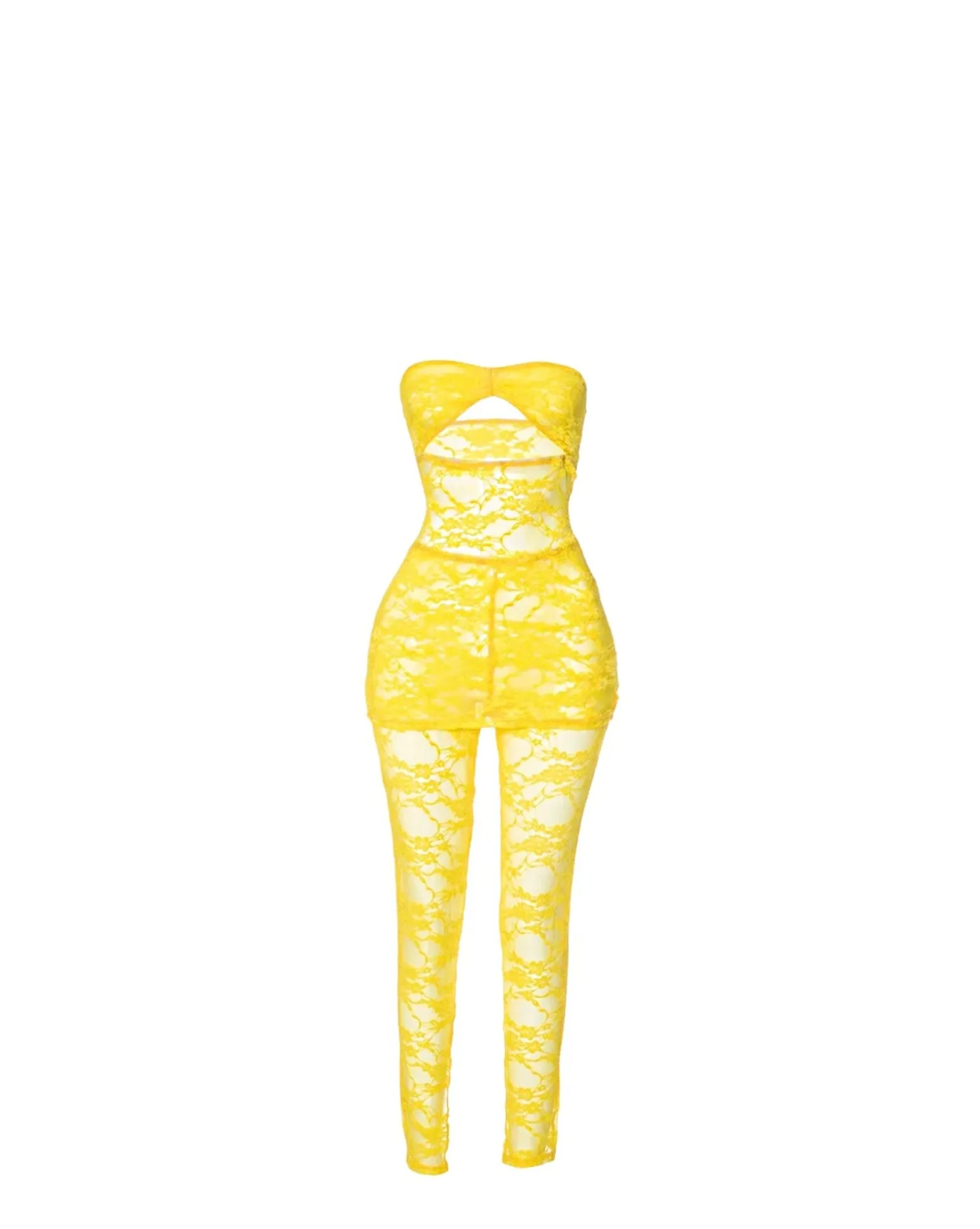 Lemonade Lace Two Piece - Google SEO friendly: Lace Two Piece Lemonade