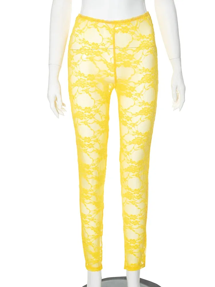 Lemonade Lace Two Piece - Google SEO friendly: Lace Two Piece Lemonade