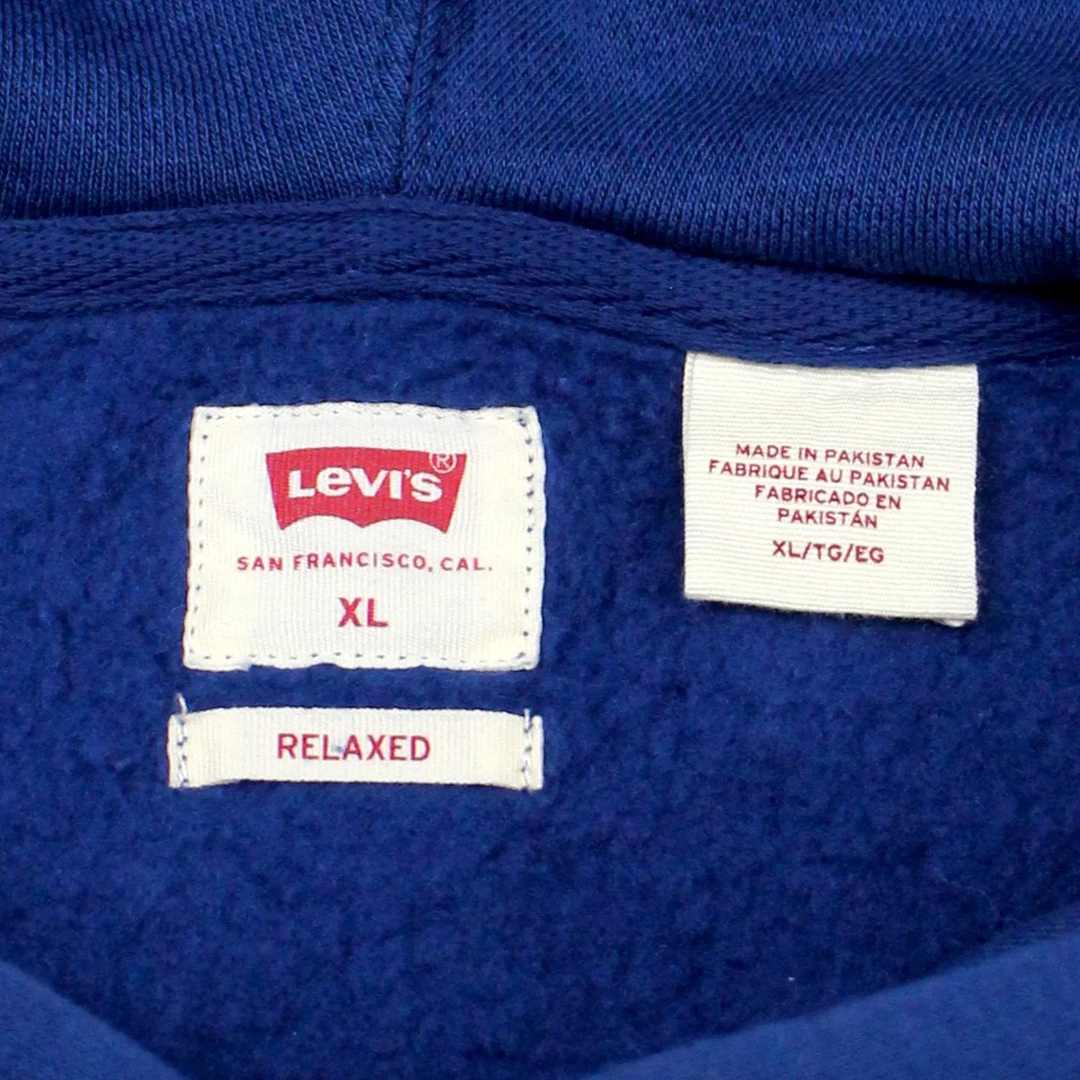 Levis Cobalt Blue Logo Hoodie