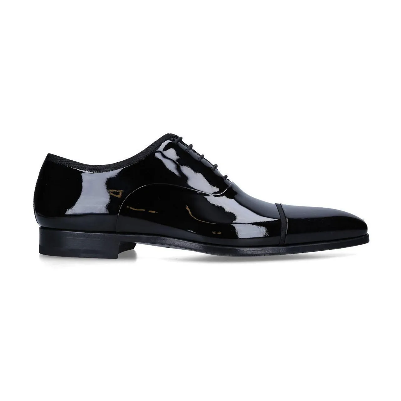 MAGNANNI Jadiel Patent Oxford Shoes - Black