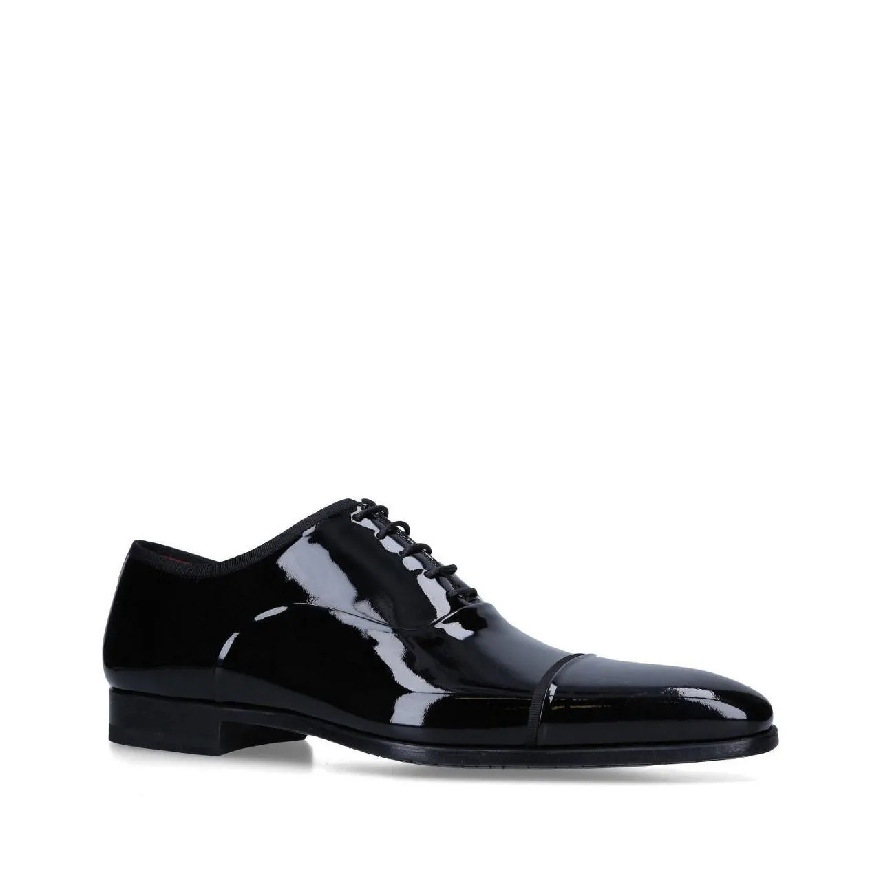 MAGNANNI Jadiel Patent Oxford Shoes - Black