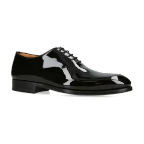 MAGNANNI Patent Leather Oxford Shoes - BLACK