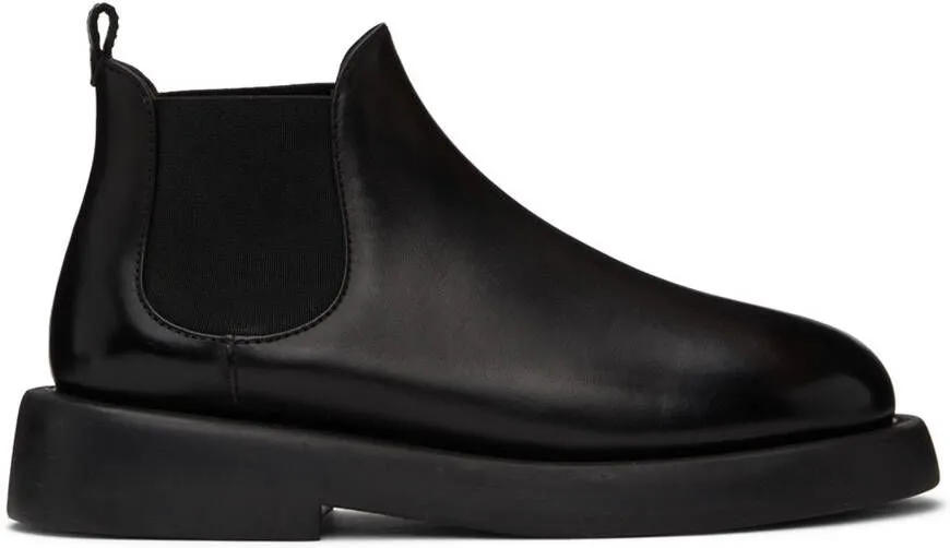 Marsèll Black Gommello Chelsea Boots