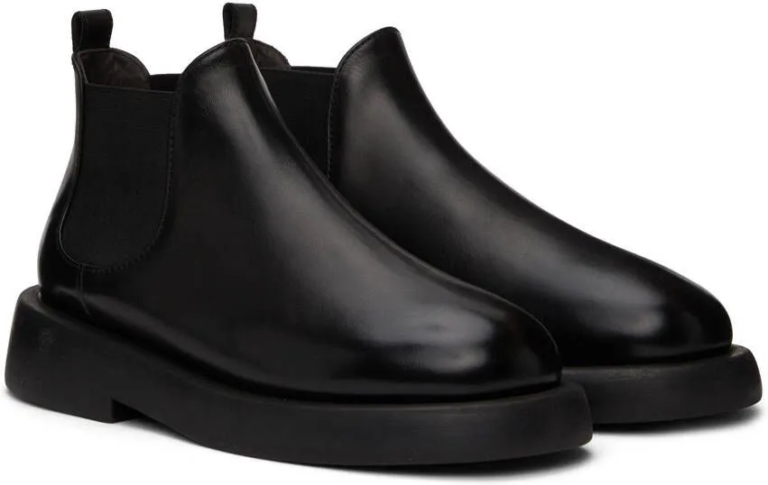 Marsèll Black Gommello Chelsea Boots