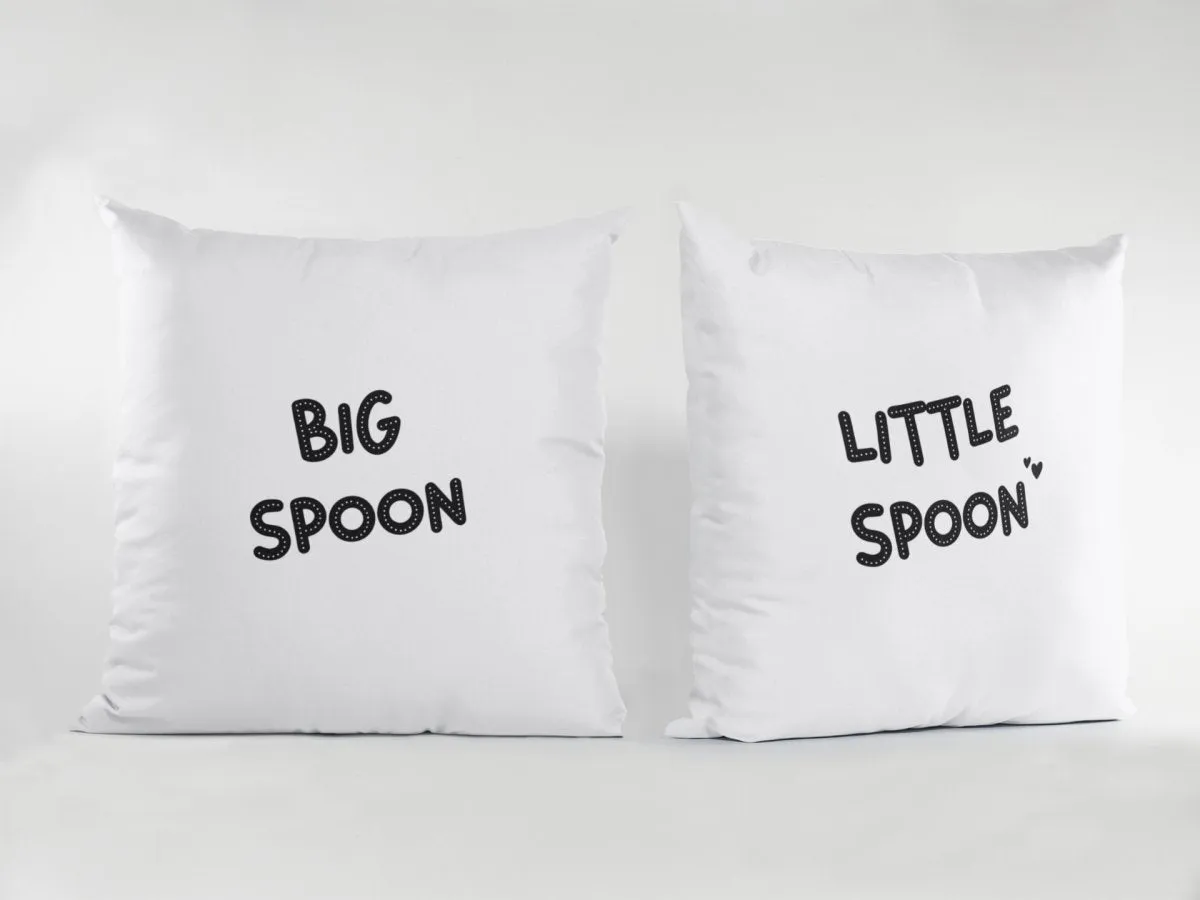 Matching Pillow Cases for Big Spoon and Little Spoon