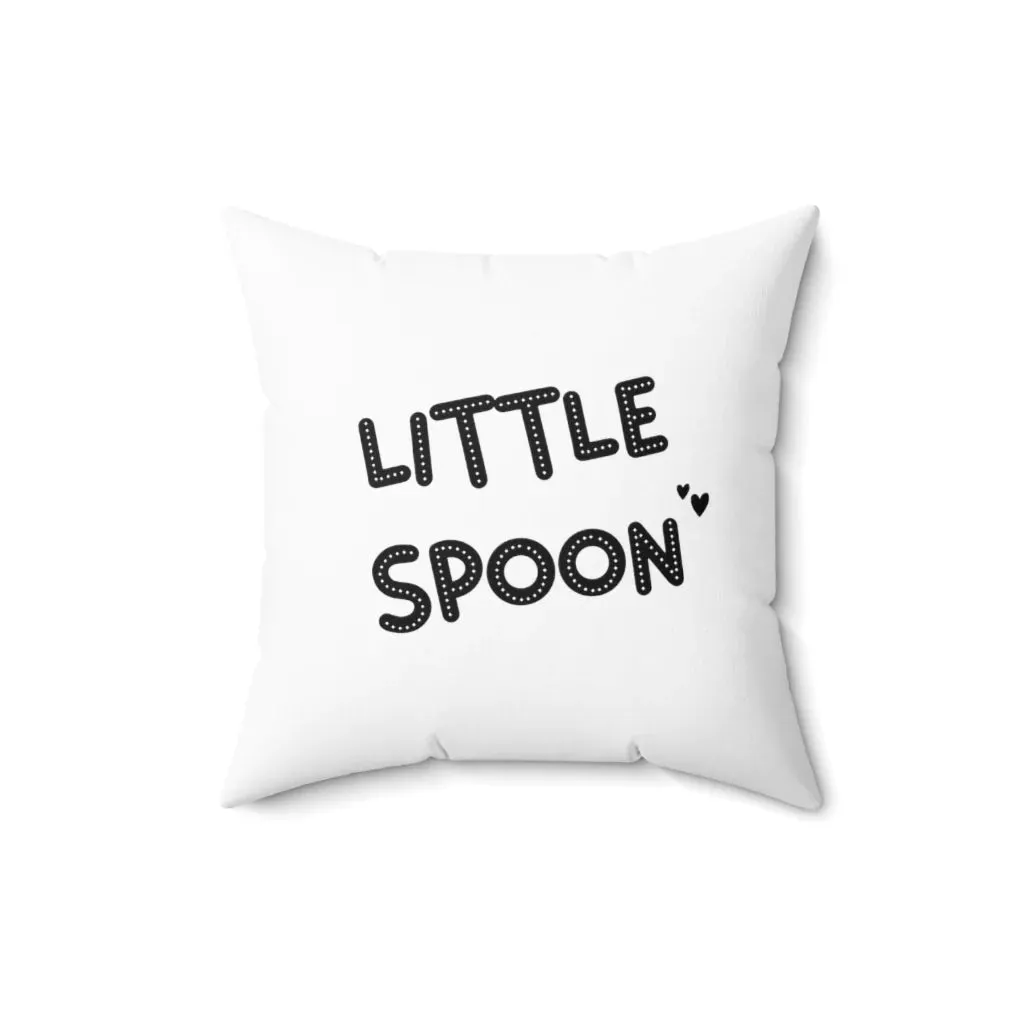 Matching Pillow Cases for Big Spoon and Little Spoon