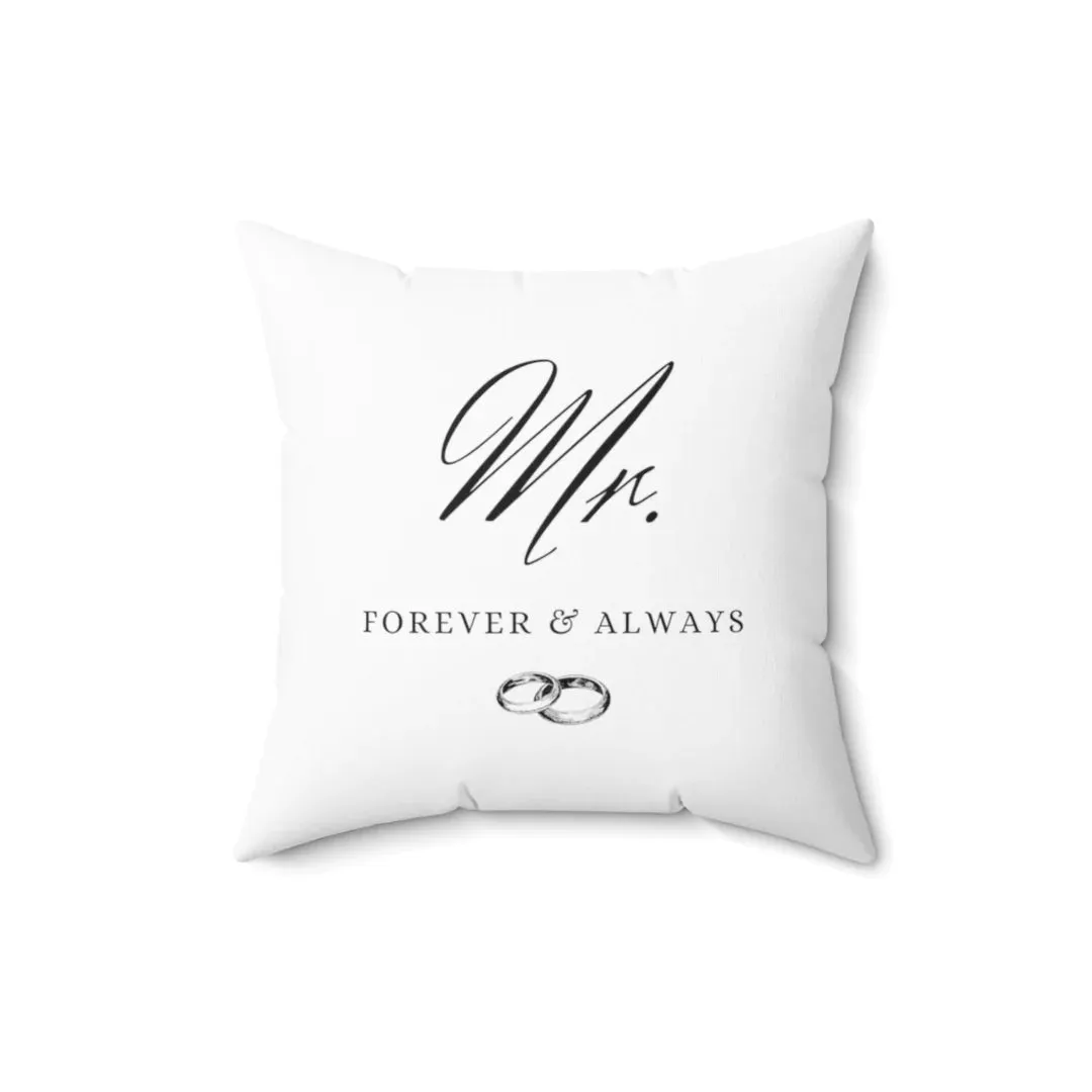 Matching Pillow Cases for Couples - Mr. and Mrs.